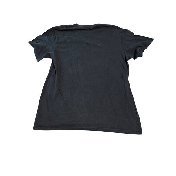 Def Leppard Shirt Band Tee Adult Size Medium Grunge Skater Rock Black Crew Neck - Picture 2 of 6